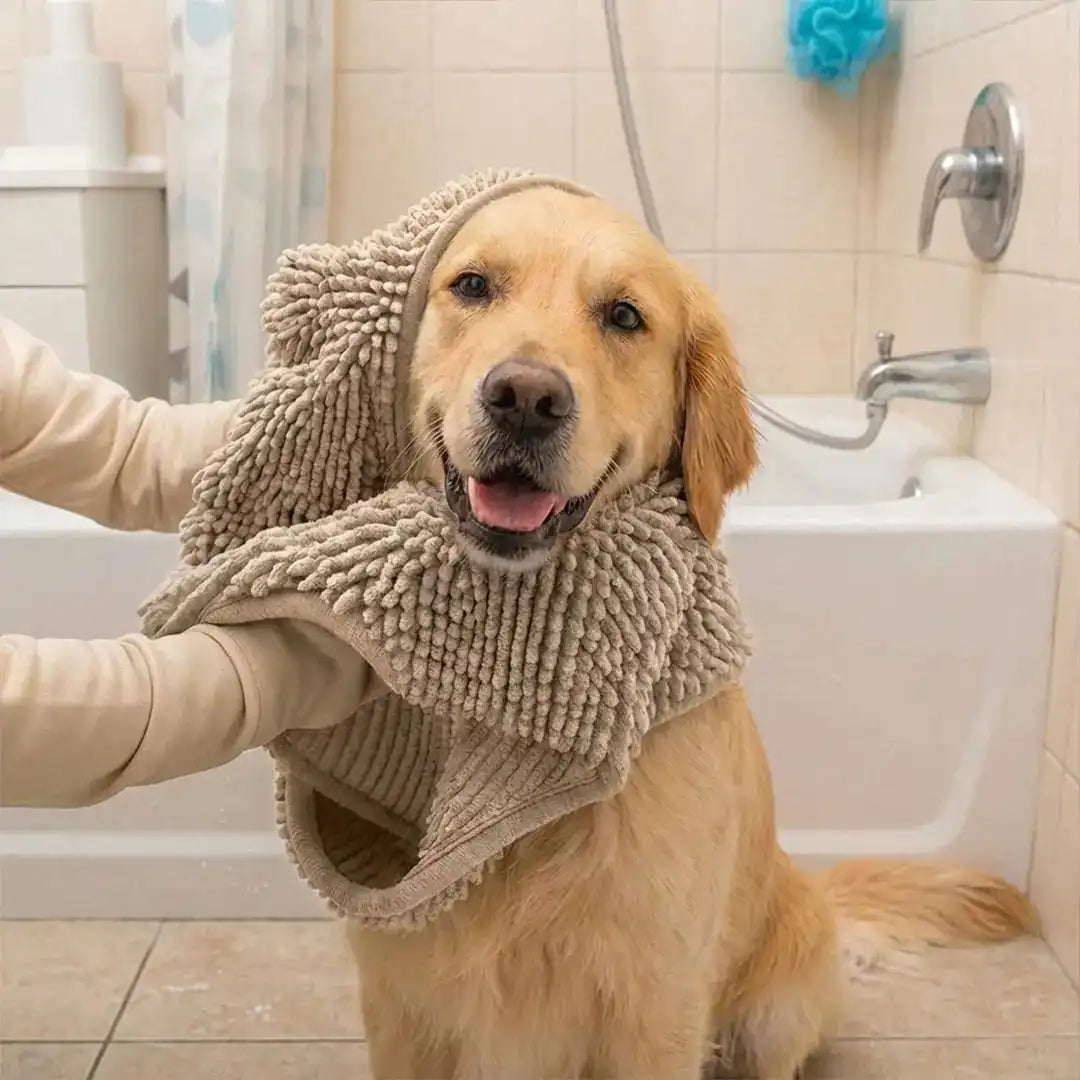 Doggy Dryer Shammy Towel – The Best Dog Towel Available!