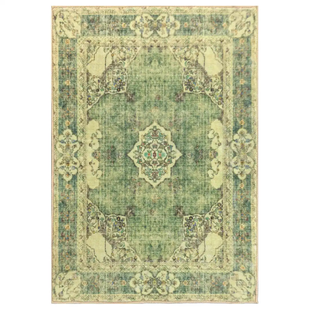 Muddy Carpet Majestic Washable Area Rugs for Living Room, Bedroom & Dining Room – Modern Soft Low Pile Non Slip Carpet – Pet Friendly Waterproof Foldable Rugs for Home